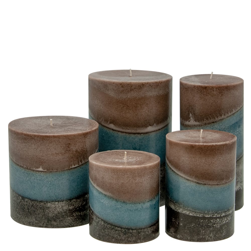 turquoise candles