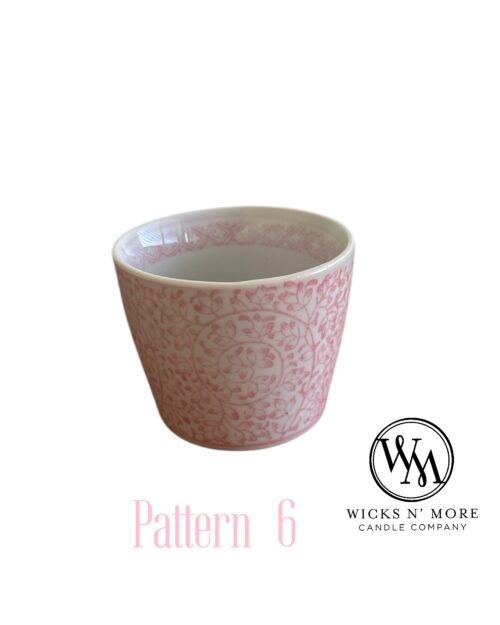 Pink Chinoiserie Scented Candle