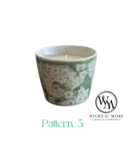 Green Chinoiserie Scented Candle