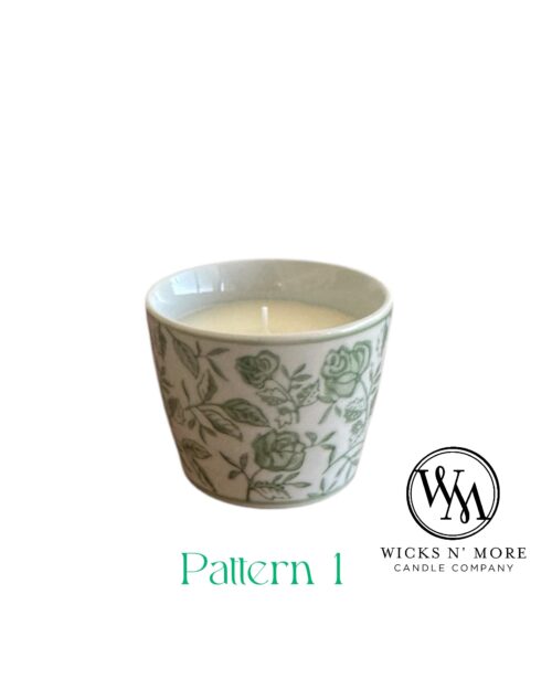 Green Chinoiserie Scented Candle